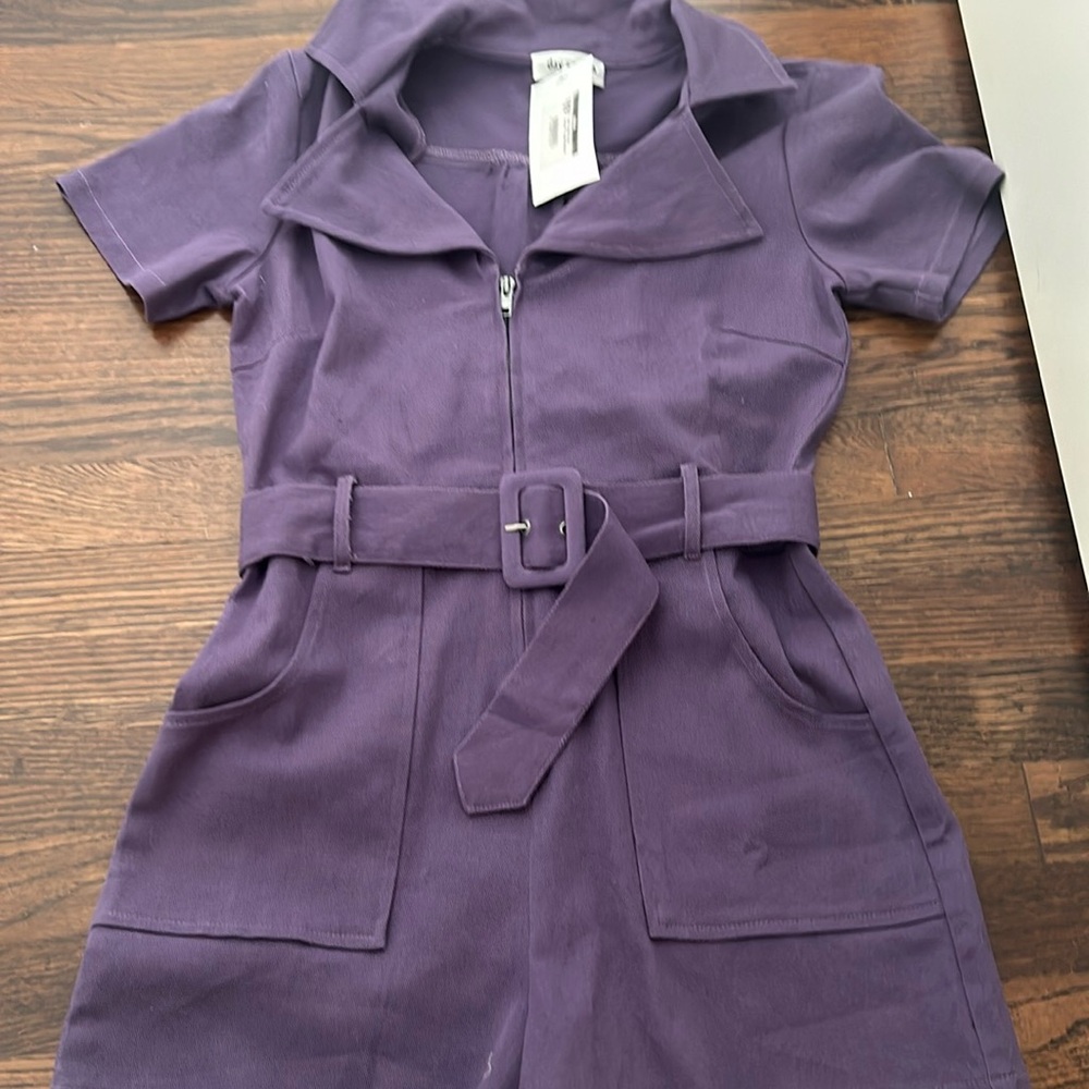 Purple Jean jumpsuits